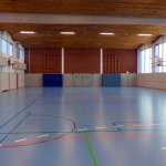 Sporthalle Wilhelminenschule Innenansicht 1